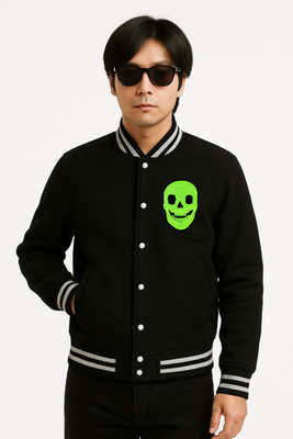 Mg Fab Full Sleeve Solid, Applique Men Jacket