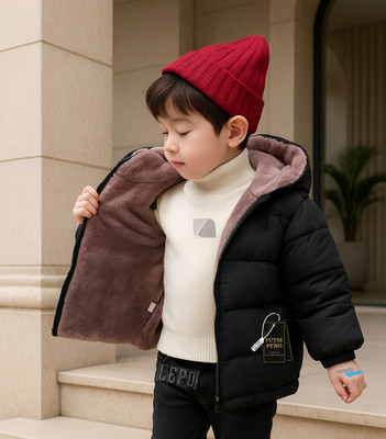FUTSE PENO Full Sleeve Solid Girls Jacket