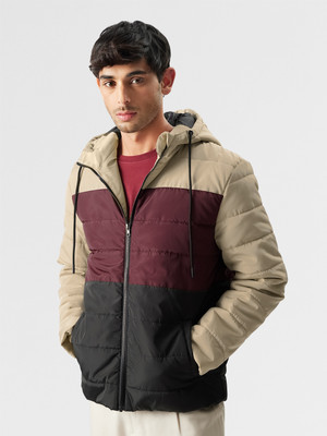 The Souled Store Full Sleeve Colorblock Men Jacket