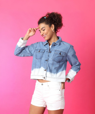 Freehand by The Indian Garage Co. Full Sleeve Solid Women Jacket