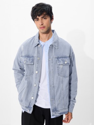 The Souled Store Full Sleeve Washed Men Jacket