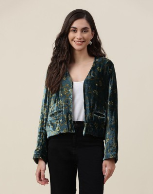 Fabindia Full Sleeve Floral Print Women Jacket