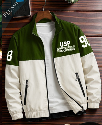 Plus91 Full Sleeve Colorblock Men Jacket