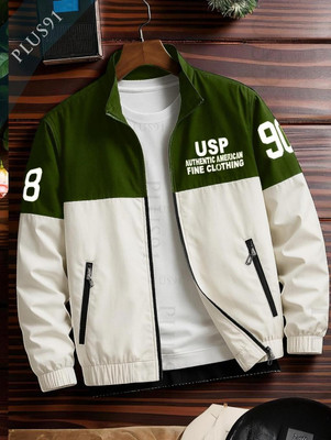 Plus91 Full Sleeve Colorblock Men Jacket