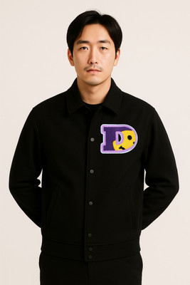 Damler Full Sleeve Solid, Applique Men Jacket