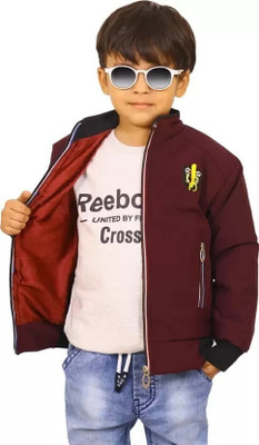 TRENDSLIFESTYLE Full Sleeve Solid Boys Jacket
