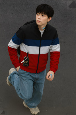 FUTSE PENO Full Sleeve Colorblock Men Jacket