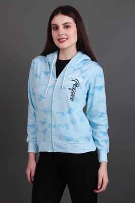 CT Fashion Full Sleeve Printed, Dyed/Ombre Women Jacket