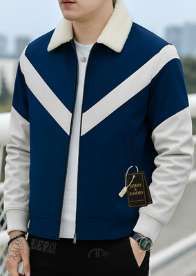 Jammy & Kammo Full Sleeve Colorblock Men Jacket