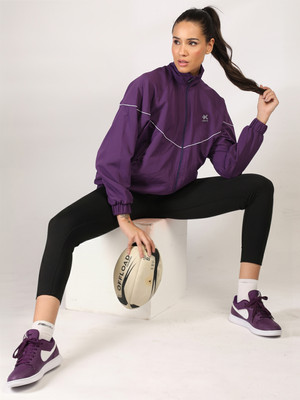 HRX by Hrithik Roshan Full Sleeve Solid Women Jacket