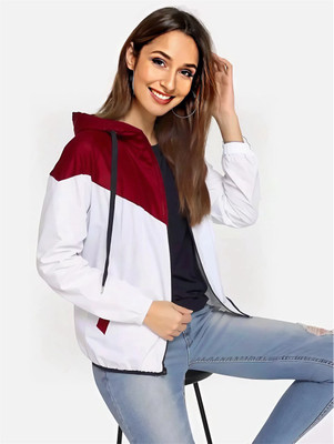 Eddicted Full Sleeve Colorblock Women Jacket