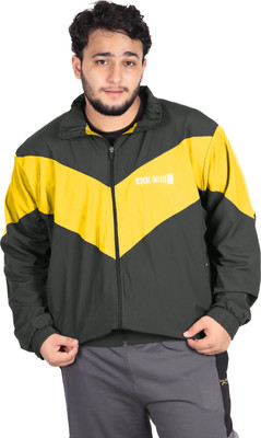 HOC Full Sleeve Colorblock Men Jacket