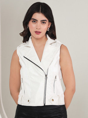 TANDUL Sleeveless Solid Women Jacket