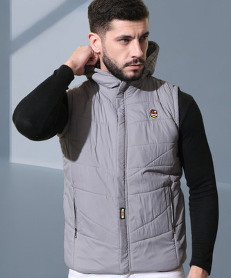 DUCOHIVE Half Sleeve Solid Men Jacket