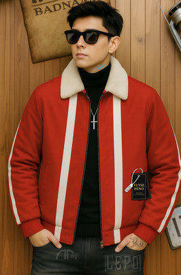 FUTSE PENO Full Sleeve Solid, Colorblock Men Jacket