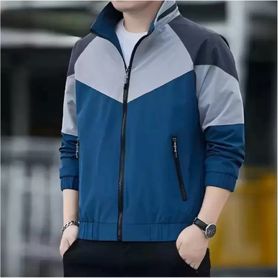 Suhoor Fashion Full Sleeve Colorblock Men Jacket