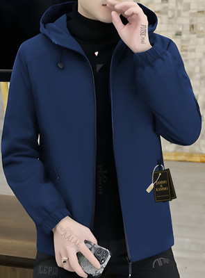 Jammy & Kammo Full Sleeve Solid Men Jacket