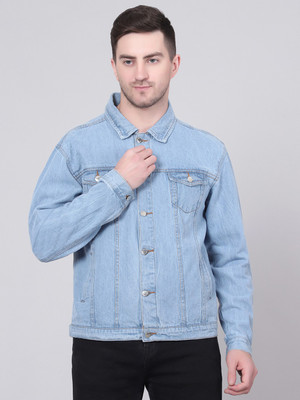KOTTY Full Sleeve Washed Men Denim Jacket