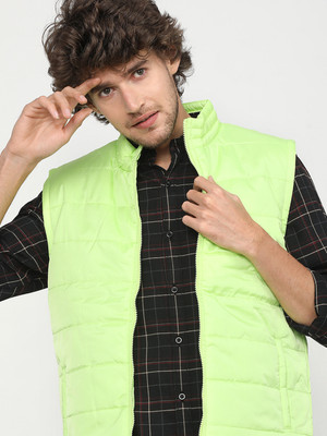 HIGHLANDER Sleeveless Solid Men Jacket
