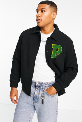 Oiin Full Sleeve Solid Men Jacket