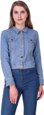 Fashmad Full Sleeve Solid Women Denim Jacket