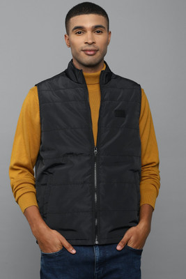 Allen Solly Sleeveless Solid Men Jacket