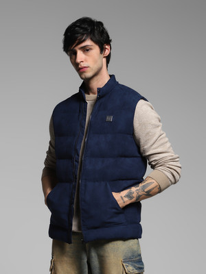 JACK & JONES Sleeveless Solid Men Jacket