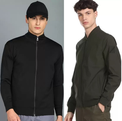 JVBRANGI Full Sleeve Solid Men Jacket
