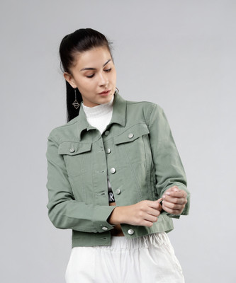 Tokyo Talkies Full Sleeve Solid Women Jacket