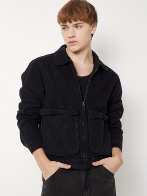 MAX Full Sleeve Solid Men Jacket