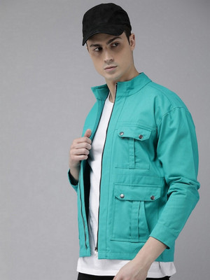 VOXATI Full Sleeve Solid Men Jacket