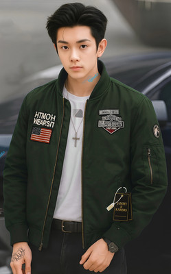 Jammy & Kammo Full Sleeve Solid Men Jacket