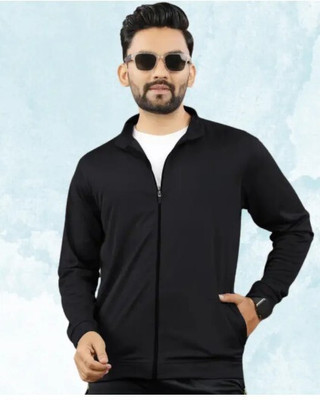 Tritika Full Sleeve Self Design Men Jacket