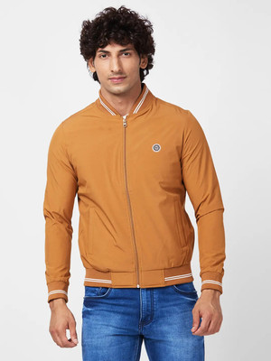 Spykar Full Sleeve Solid Men Jacket