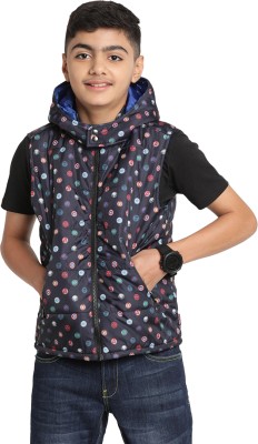 INDIAN TERRAIN Sleeveless Printed Boys Jacket