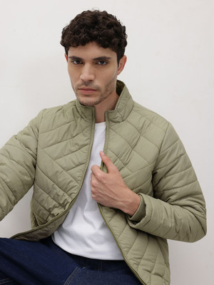 Roadster Full Sleeve Applique Men Jacket