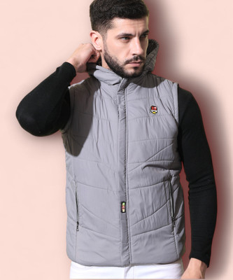 ZEPPI Sleeveless Solid Men Jacket