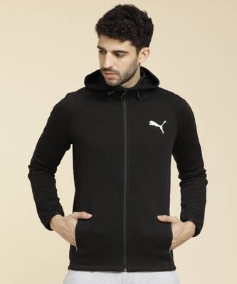 Puma full sleeve new arrivals solid men's jacket