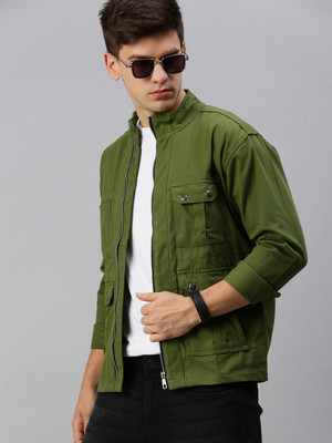 VOXATI Full Sleeve Solid Men Jacket