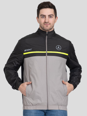 Xohy Full Sleeve Colorblock Men Jacket