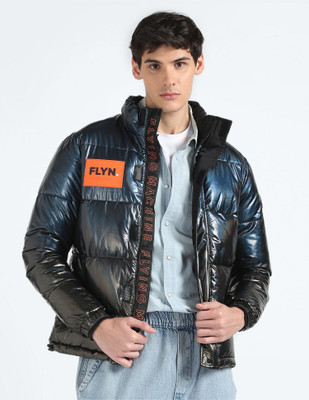 FLYING MACHINE Full Sleeve Solid Men Jacket