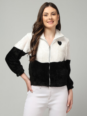 HR FASHION Full Sleeve Colorblock Women Jacket