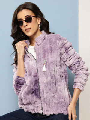 Roadster Full Sleeve Self Design Women Jacket