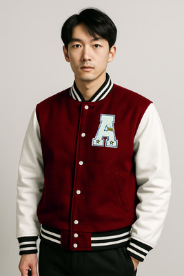 Damler Trend Full Sleeve Colorblock Men Jacket
