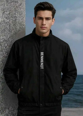 Rozebee Full Sleeve Solid Men Jacket