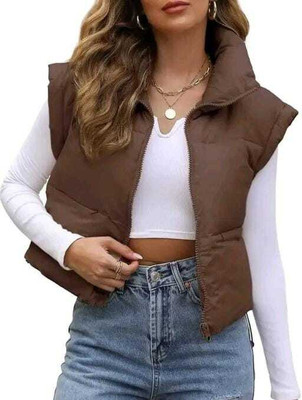 Yes Fashion Half Sleeve Solid Women Jacket