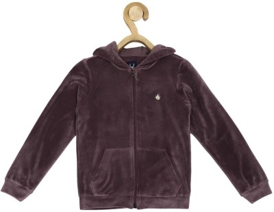 Allen Solly Full Sleeve Solid Girls Jacket