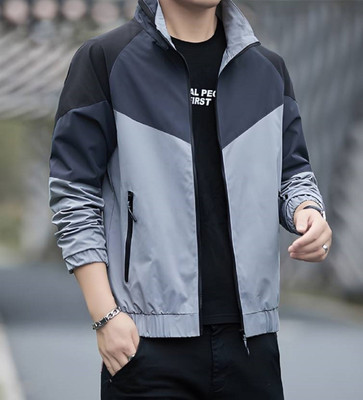 Azmani Full Sleeve Solid Men Jacket