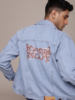 Roadster Full Sleeve Embroidered Men Jacket