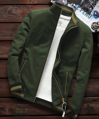 JAMMYandKAMMO Full Sleeve Solid Men Jacket